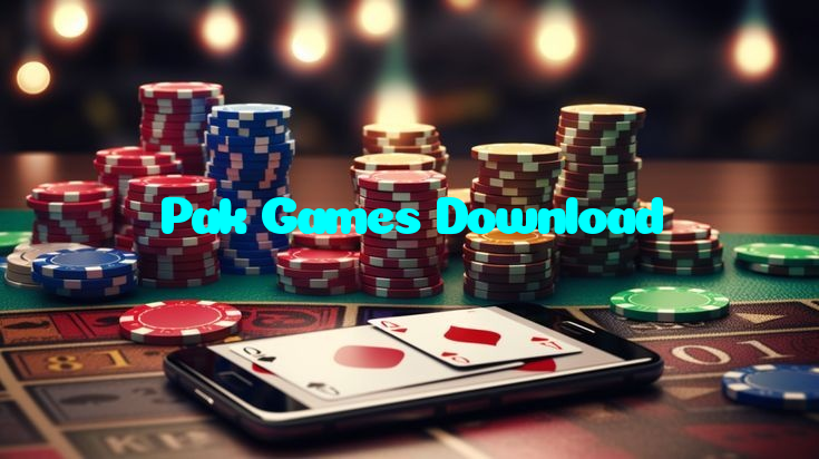Pak Games Download casino presented on mobile device in Pakistan with slots and live games